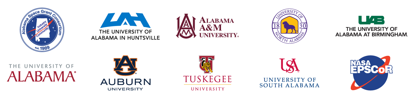 Logos of all nine A S G C member organizations